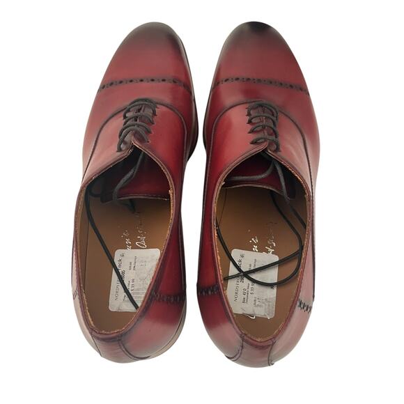 Antonio Maurizi CapToe Leather Oxfords Men Size 42 - Picture 3 of 12
